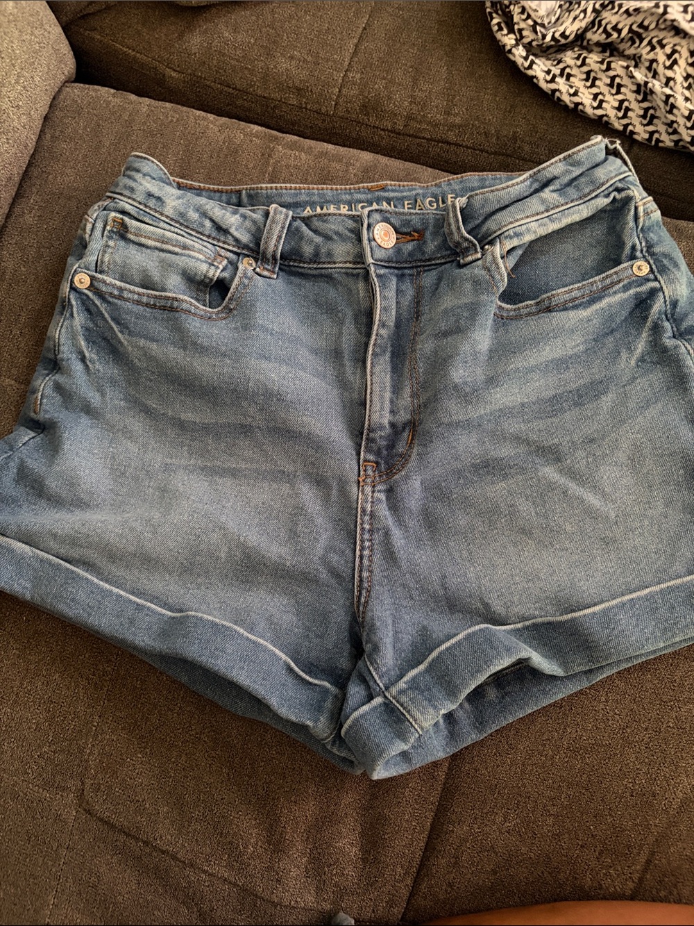 American Eagle Outfitters Blue Denim Jean Shorts